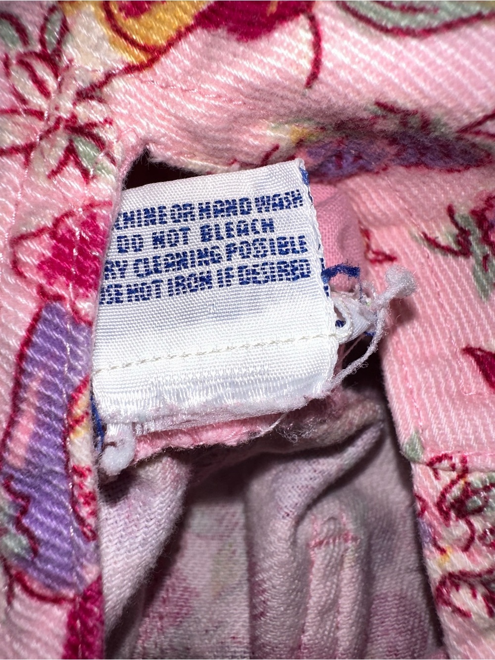 Vtg Cotton Fruit & Jam Print Overalls - Picture 6 of 8